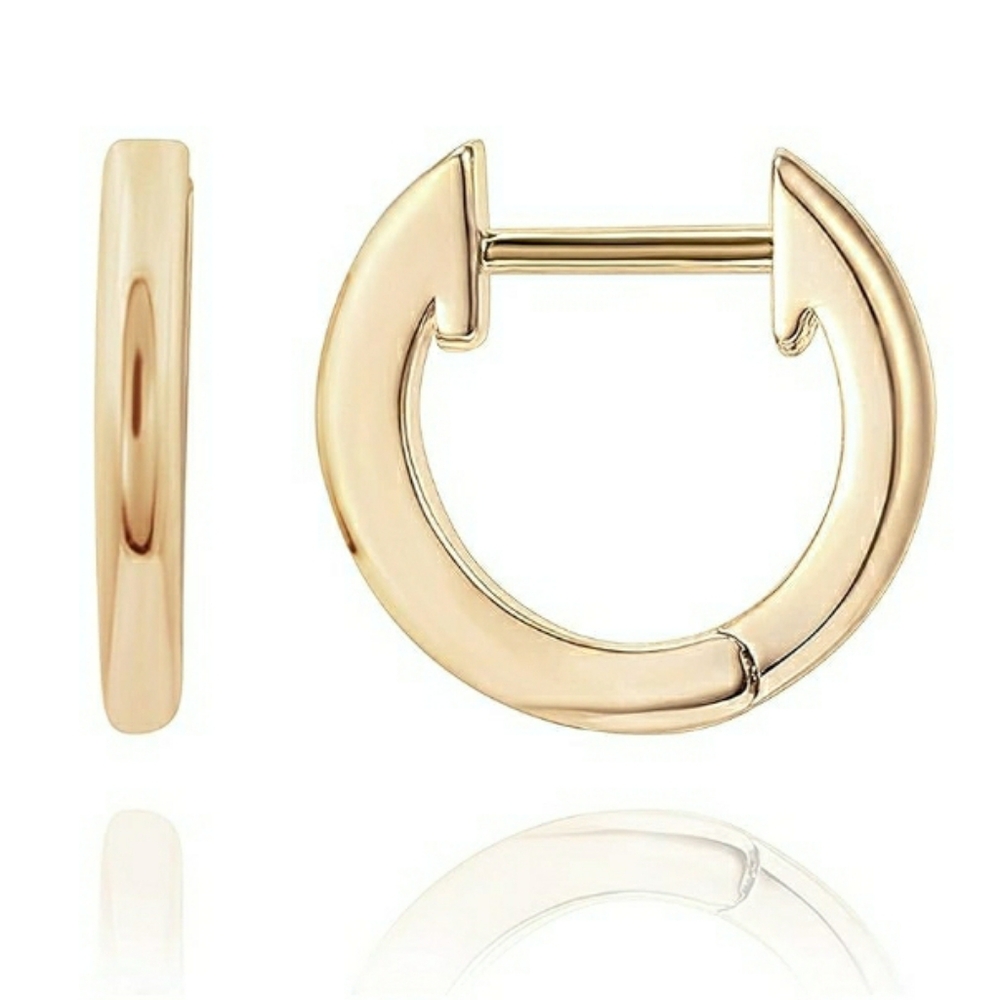 14K Gold Plated Ear Cuff Huggie Dainty Earrings